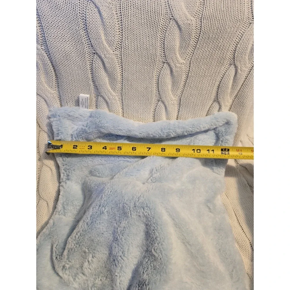 DEMDAKO Sweet Boy‎ Blue Bear Security Blanket Lovey Rattle Plush Baby NEW